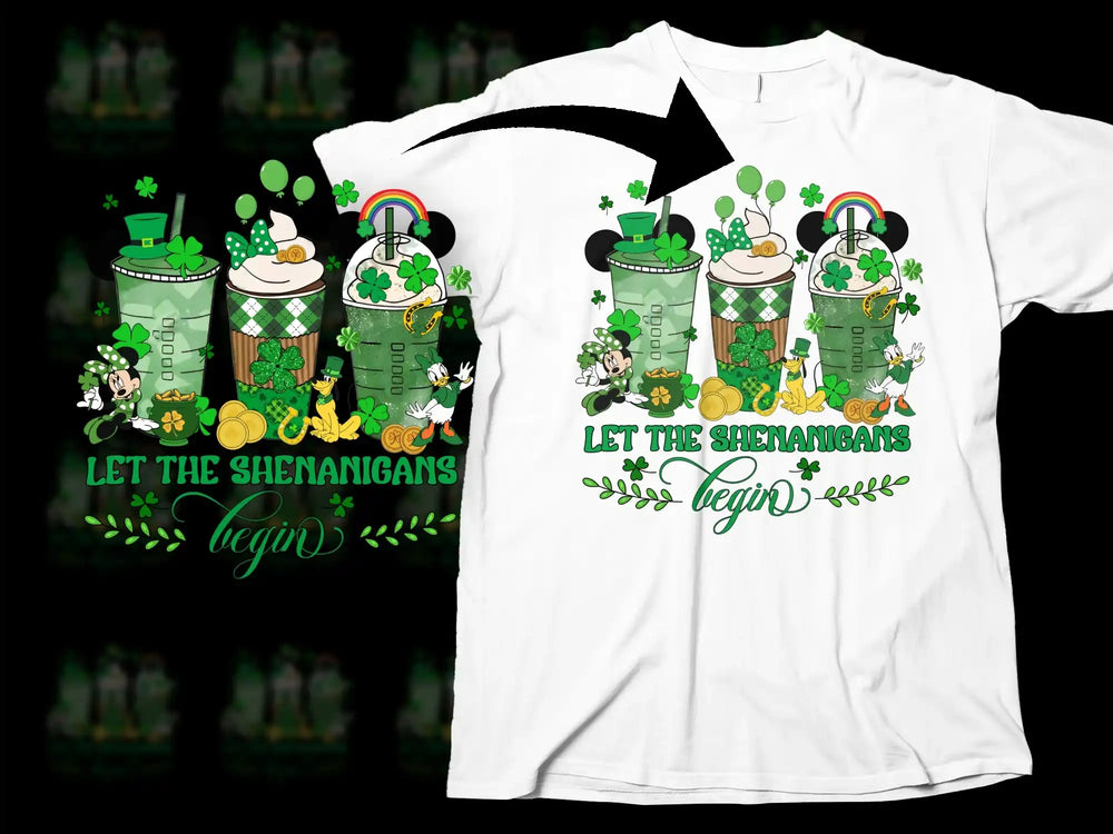Let The Shenanigans Begin St Patricks Day Disney product type