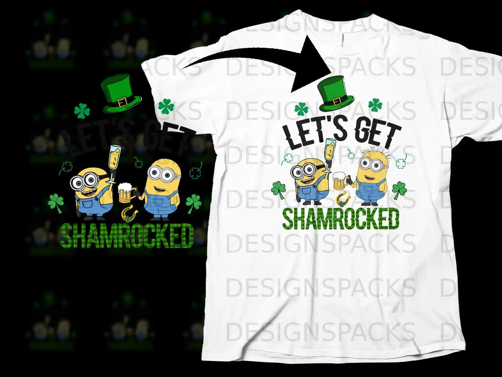 Minions Let's Get Shamrocked St Patricks Day product type
