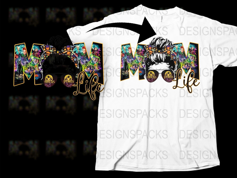 Colorful Moon Life Skull Graphic T-Shirt, Unisex Psychedelic Print Tee, Unique Festival Clothing