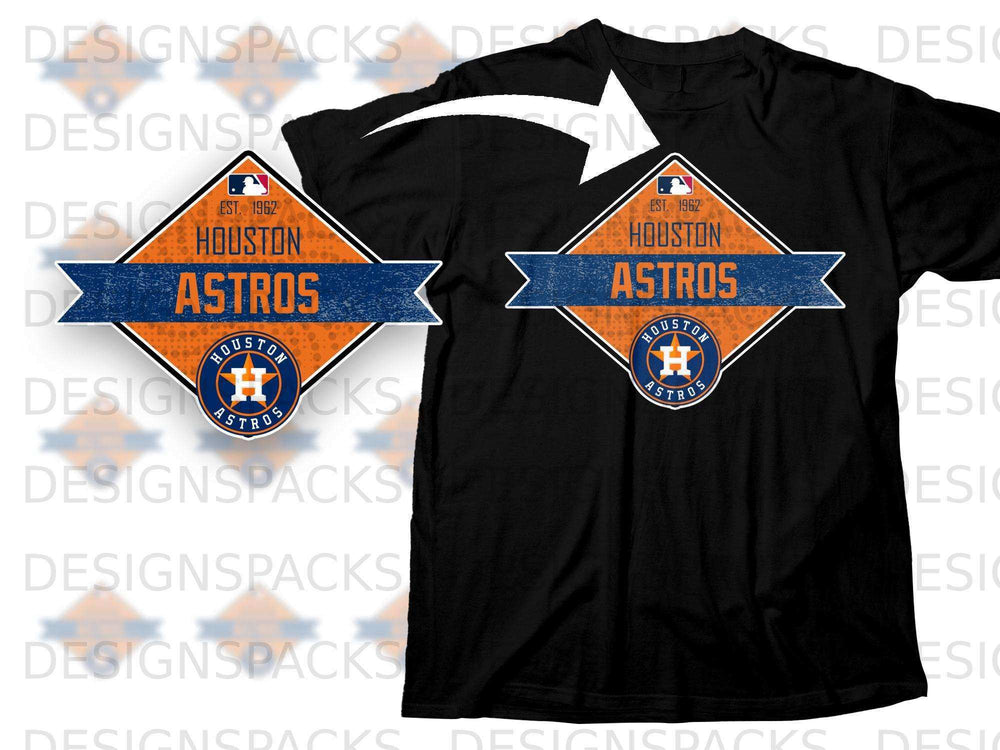 Houston Astros Est 1962 Retro Style T-shirt