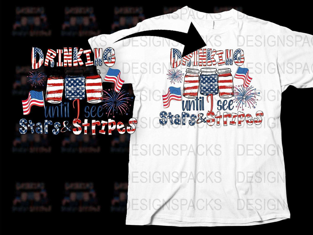 Patriotic USA Flag T-Shirt, 4th of July Stars Stripes Tee, American Pride Unisex Apparel