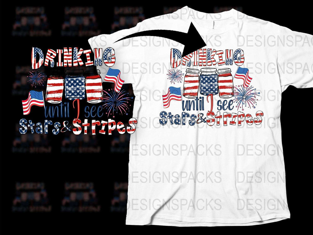 Patriotic USA Flag T-Shirt, 4th of July Stars Stripes Tee, American Pride Unisex Apparel