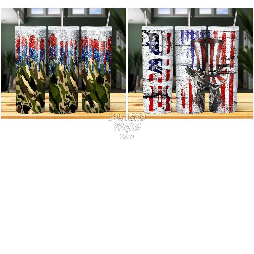 10 4Th Of July Tumbler Wrap Bundle Jpg