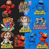 Load image into Gallery viewer, 10 Cartoon Designs Bundle PNG designspacks
