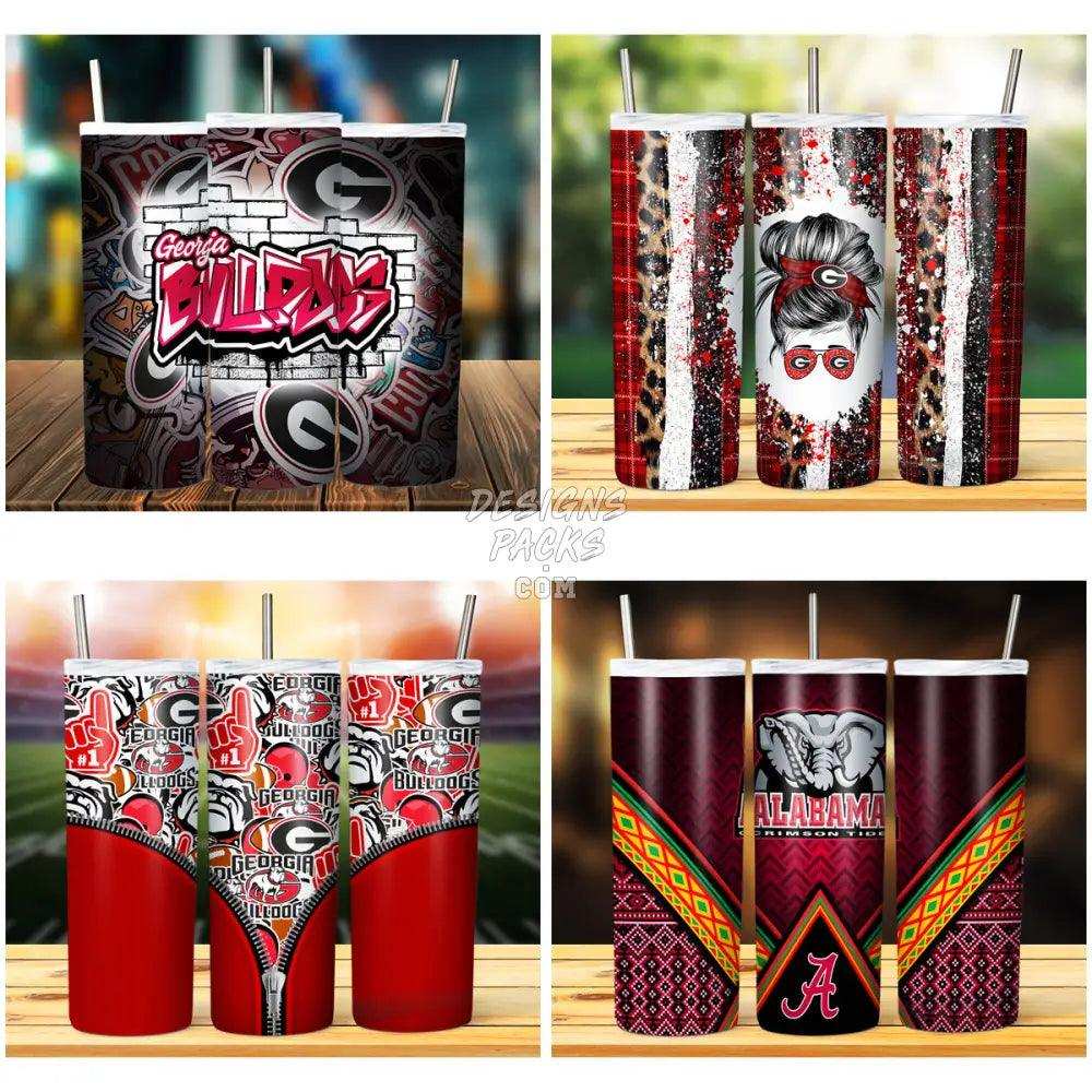 10 Alabama And Gorgia Tumbler Wrap Bundle Jpg