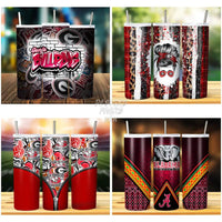 Load image into Gallery viewer, 10 Alabama And Gorgia Tumbler Wrap Bundle Jpg
