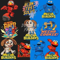 Load image into Gallery viewer, 10 Cartoon Designs Bundle PNG
