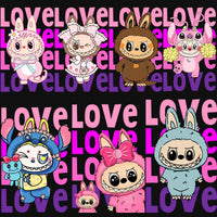 Load image into Gallery viewer, 10 Labubu Love Valentine Designs Bundle PNG
