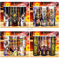 Load image into Gallery viewer, 10 Lebron Scoring Basketball Tumbler Wrap Bundle Jpg
