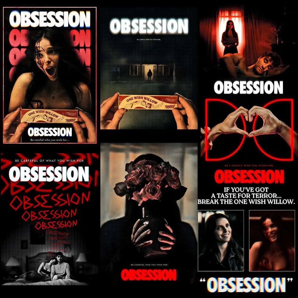 10 Obsession Movie Horror Movie Halftone Designs Bundle PNG