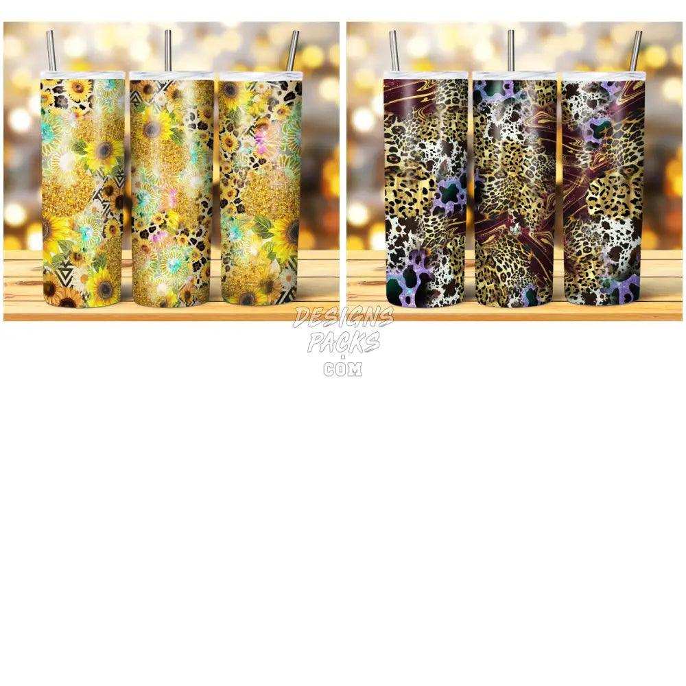 10 Random Seamless Patterns Tumbler Wrap Bundle Jpg