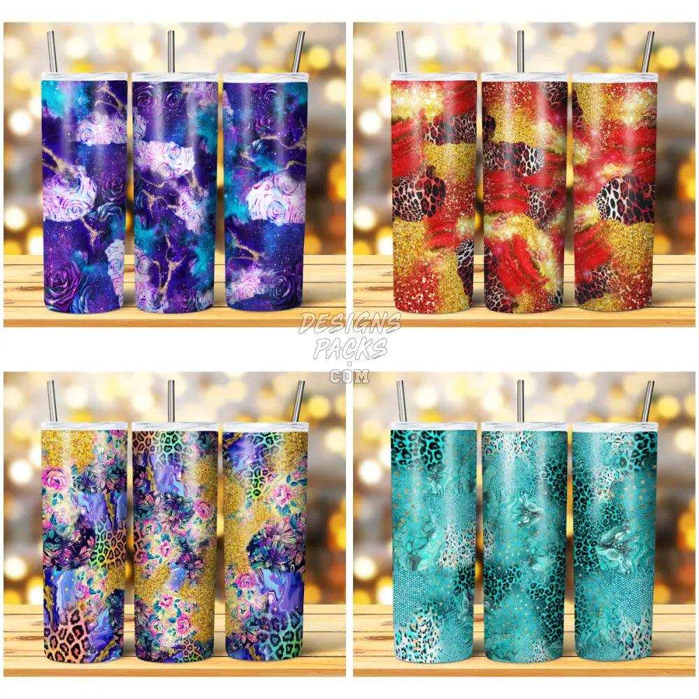 10 Random Seamless Patterns Tumbler Wrap Bundle Jpg