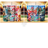 Load image into Gallery viewer, 10 Superbowl 2023 Tumbler Wrap Bundle Jpg

