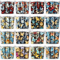 Load image into Gallery viewer, 100 Butterfly Gems Seamless Tumbler Wrap Bundle Jpg
