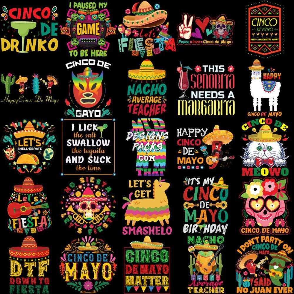 100 Cinco De Mayo Day Of The Deads Designs Bundle Png