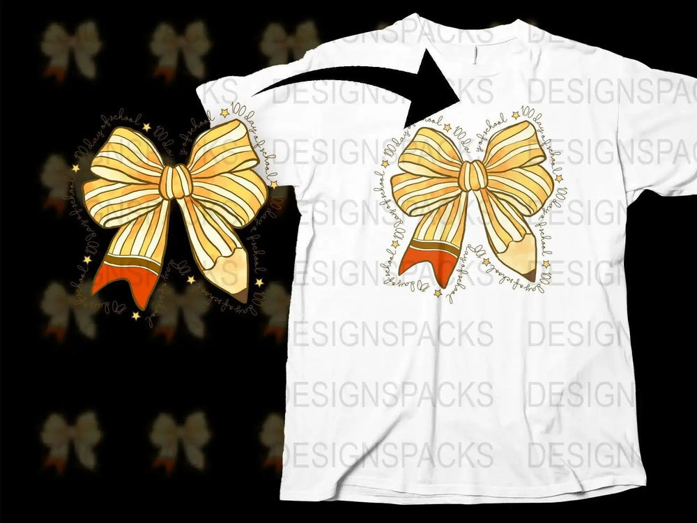Gold Bow Graphic T-Shirt, Elegant Ribbon Design, Unisex Fashion Tee, Casual Wear, Unique Gift Idea, Trendy Top