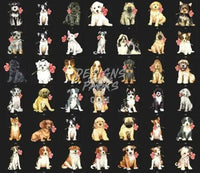 Load image into Gallery viewer, 100+ Valentine's Day Dogs Rose Designs Bundle PNG
