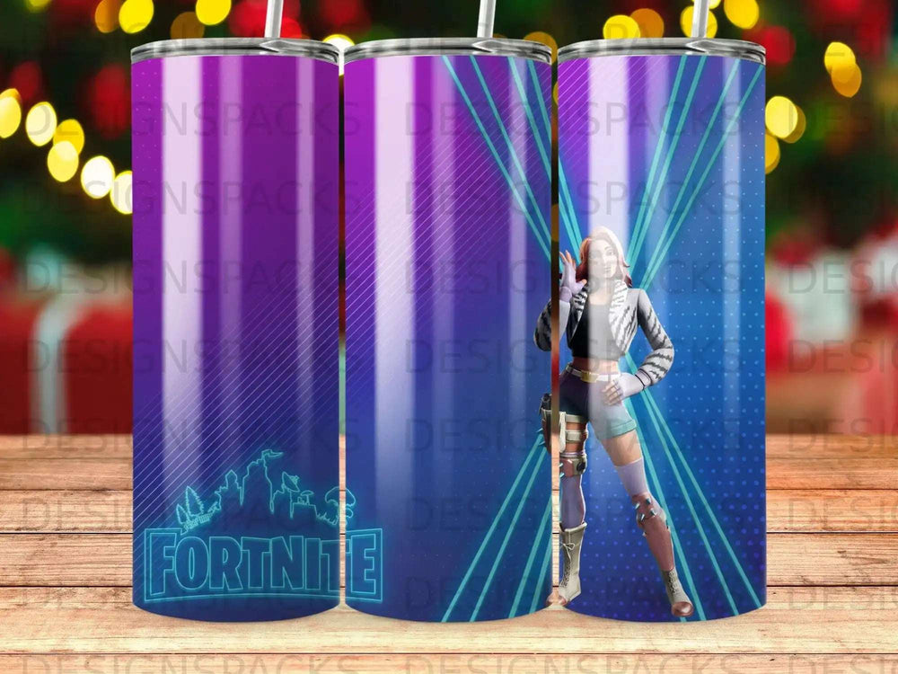 Fortnite Gamer Character Digital Glow Tumbler product type