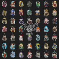 Load image into Gallery viewer, 101 Cartoon Pop culture Designs Bundle PNG
