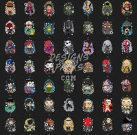 Load image into Gallery viewer, 101 Cartoon Pop culture Designs Bundle PNG
