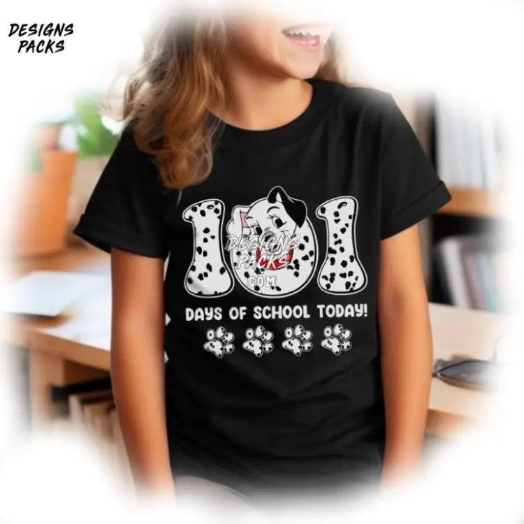 101 Days Of School Dalmatian Dog 100Th Day Of Today Png Design