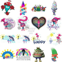 Load image into Gallery viewer, 101 Movie Troll Cartoon Designs Bundle Png
