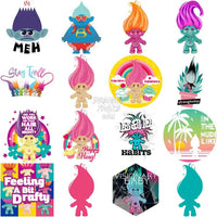 Load image into Gallery viewer, 101 Movie Troll Cartoon Designs Bundle Png
