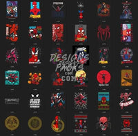 Load image into Gallery viewer, 102 Movie Designs Bundle PNG + AI designspacks
