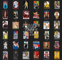 Load image into Gallery viewer, 102 Famous Caricature Designs Bundle PNG
