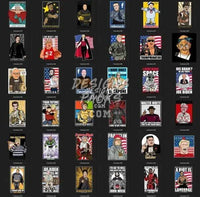 Load image into Gallery viewer, 102 Famous Caricature Designs Bundle PNG
