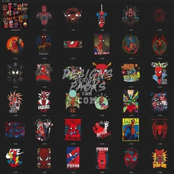 102 Movie Designs Bundle PNG + AI