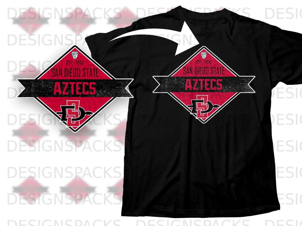 San Diego State Aztecs Est. 1873 Graphic T-shirt