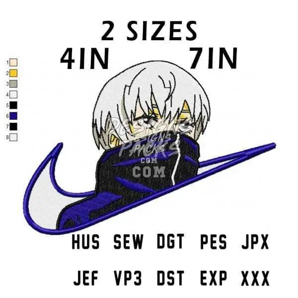 Toge Inumaki Anime Embroidery Design