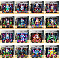 Load image into Gallery viewer, 108 Christmas Led Lights Cartoon Mix Tumbler Wrap Bundle Jpg
