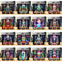 Load image into Gallery viewer, 108 Christmas Led Lights Cartoon Mix Tumbler Wrap Bundle Jpg
