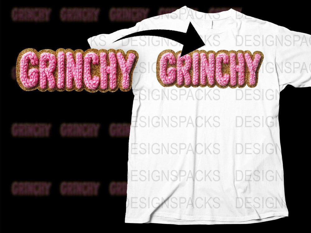 Crunchy Textured Pink Glitter T-Shirt, Trendy Graphic Tee, Casual Streetwear, Unique Style Top