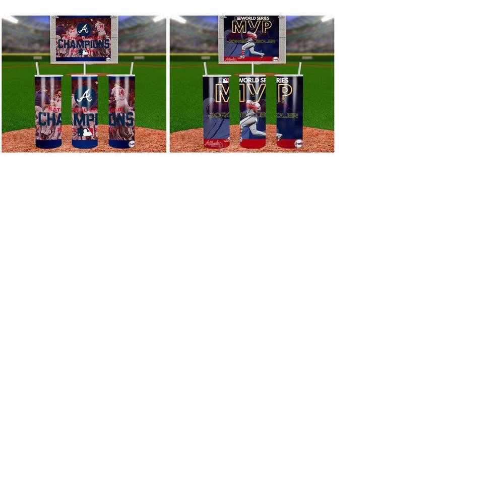 11 Atlanta Braves World Series Champions Tumbler Wrap Designs Bundle JPG