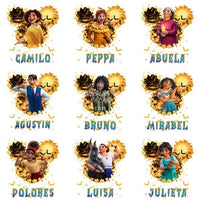 Load image into Gallery viewer, 11 Halloween Family Cartoon Movie Designs Bundle PNG designspacks
