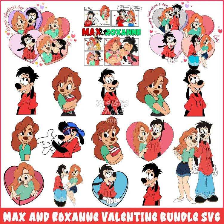 11 Max And Roxanne Valentine Designs Bundle Png