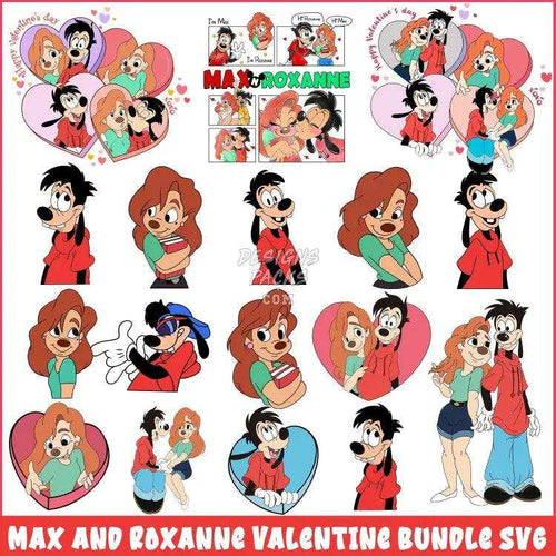 11 Max And Roxanne Valentine Designs Bundle Png