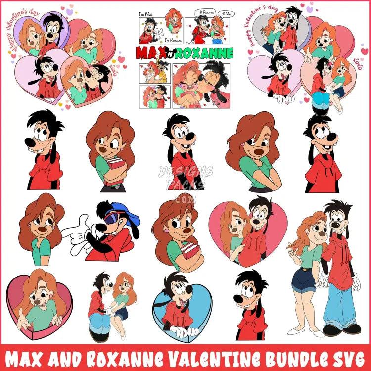 11 Max And Roxanne Valentine Designs Bundle Png