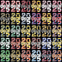 Load image into Gallery viewer, 110 Class Of 2025 Graduation Dots Designs Bundle PNG
