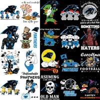 Load image into Gallery viewer, 110 Panthers MEGA Carolina Football Team Designs Bundle PNG
