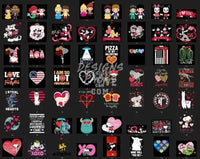 Load image into Gallery viewer, 220 Valentine's Day Cartoon Designs Bundle PNG
