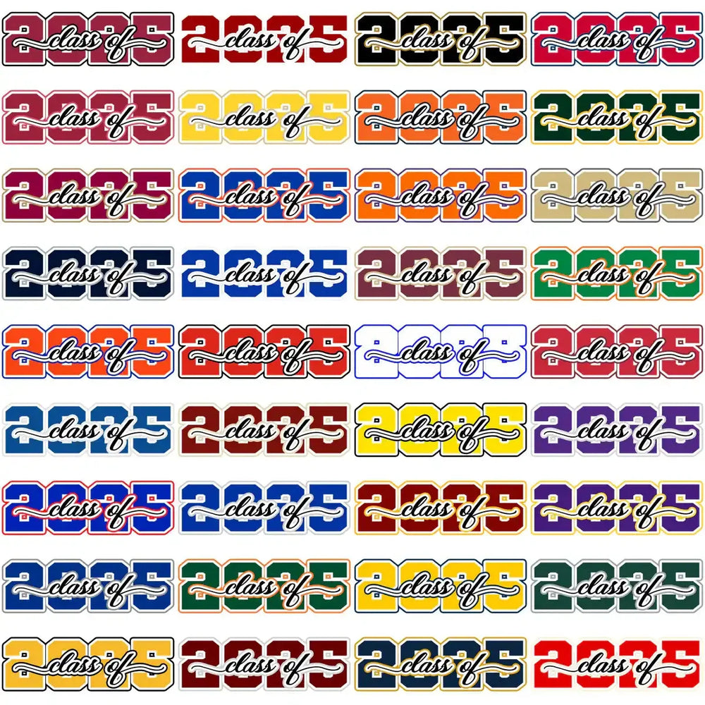 112 Class Of 2025 Senior Graduation Designs Bundle PNG