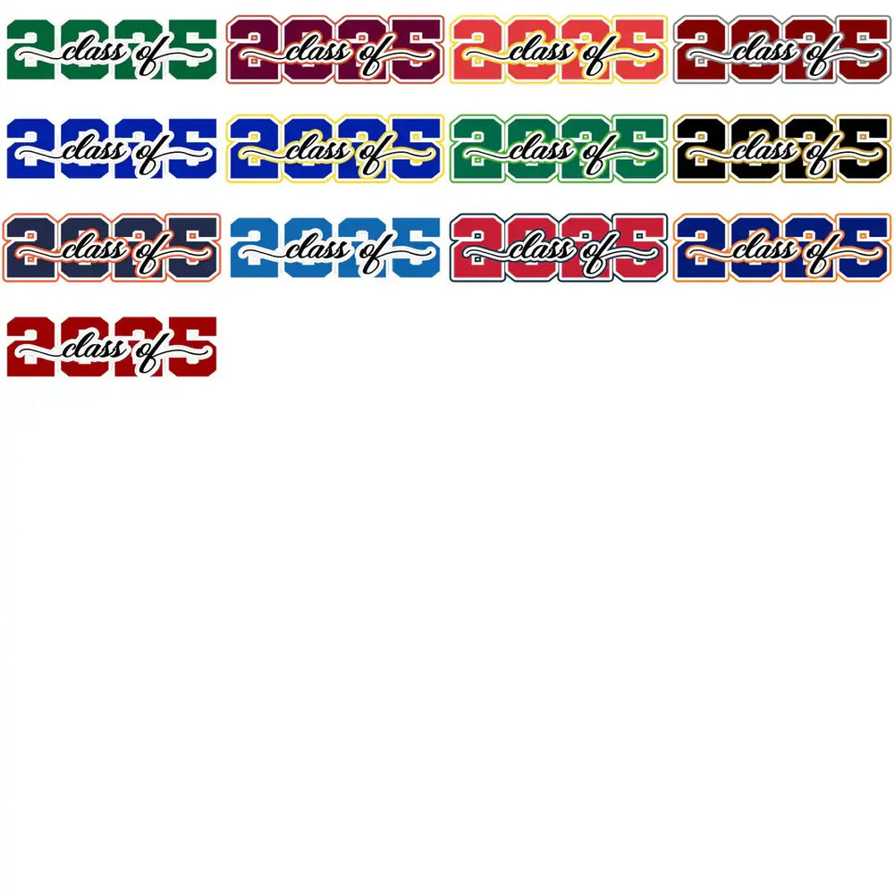 112 Class Of 2025 Senior Graduation Designs Bundle PNG