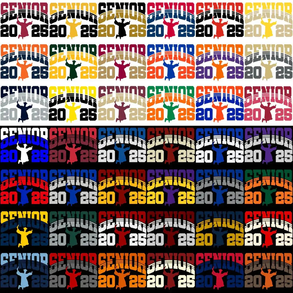 115 Class Of 2025 Jump Graduation Designs Bundle PNG