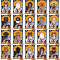 Load image into Gallery viewer, 115 Funny Dogs &amp; Cats Saints Designs Bundle PNG
