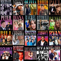 Load image into Gallery viewer, 115 Pop Culture Homage PNG Bundle – Music, Movies &amp; TV Icons Designs Bundle PNG
