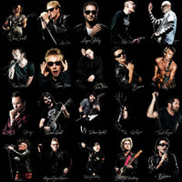 Load image into Gallery viewer, 115 Rock Heavy Metal Music Stars Signature Halftone Designs Bundle PNG
